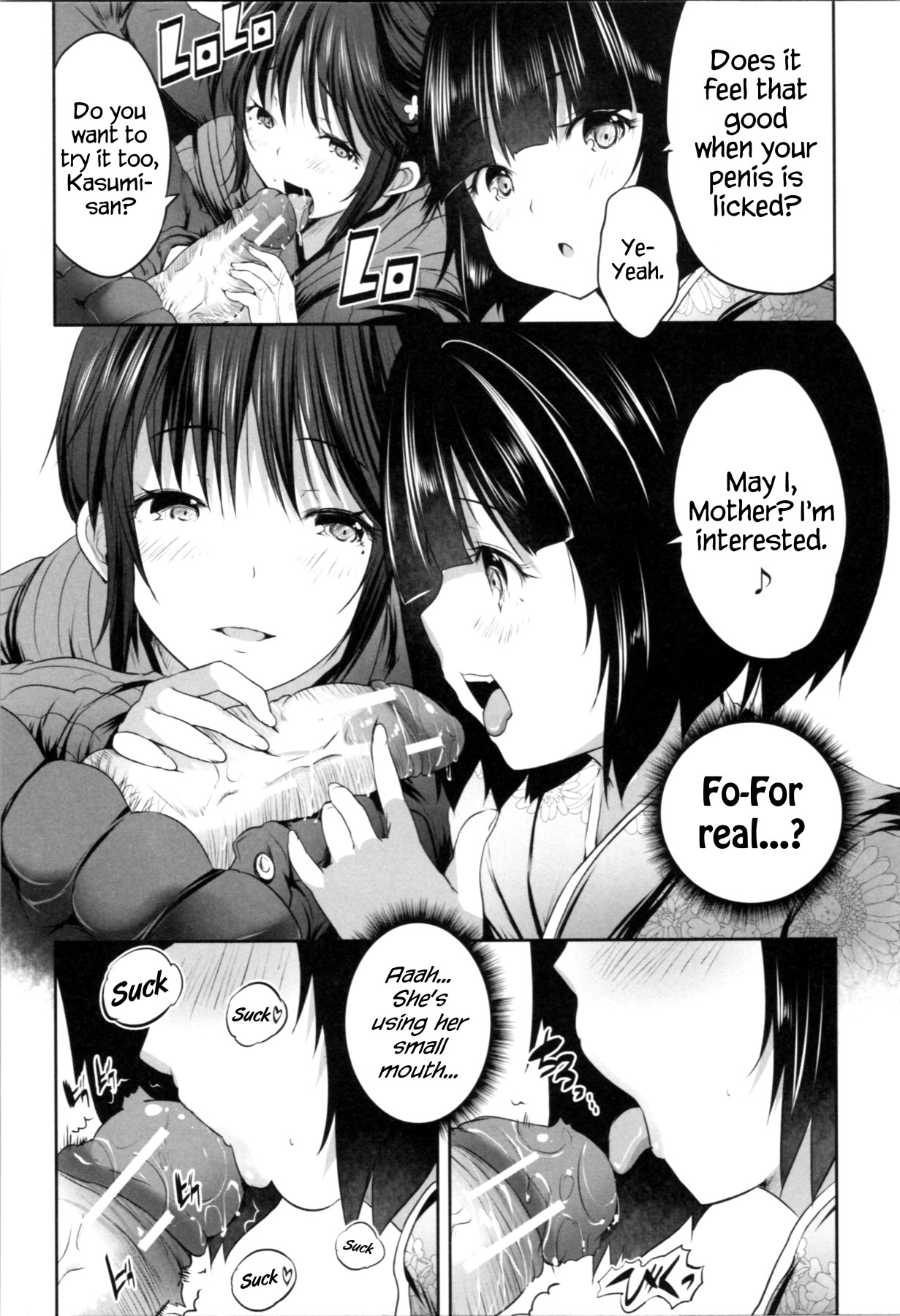 Hentai Manga Comic-Even Though I Didn't Do Anything I Got Reverse Raped By This Mom!-Read-132